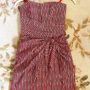 Club Monaco strapless retro dress